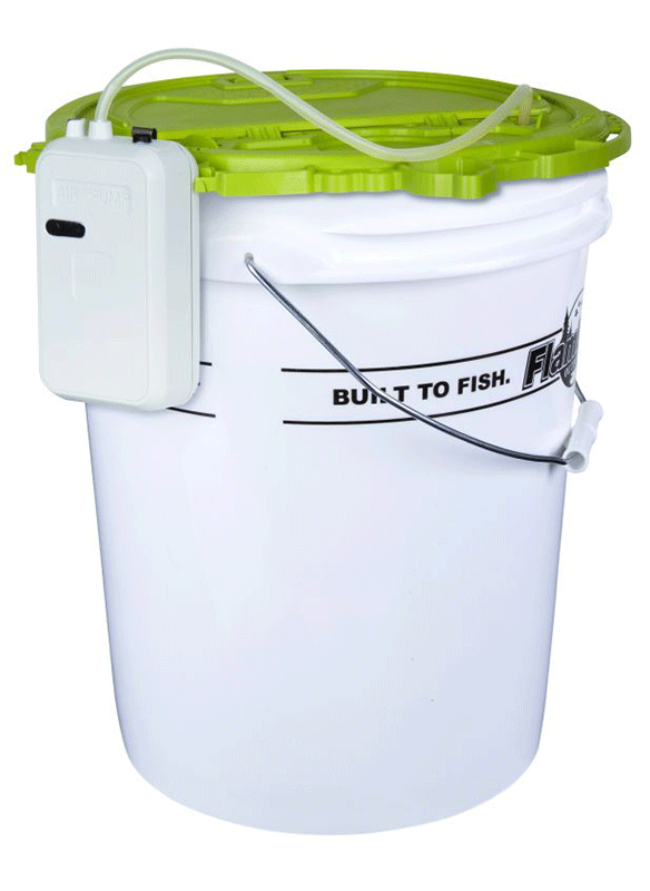 Yamaler Portable Live Lure Bucket Reusable Plastic Worm Bait Bucket With  Handle Design for Fishing 