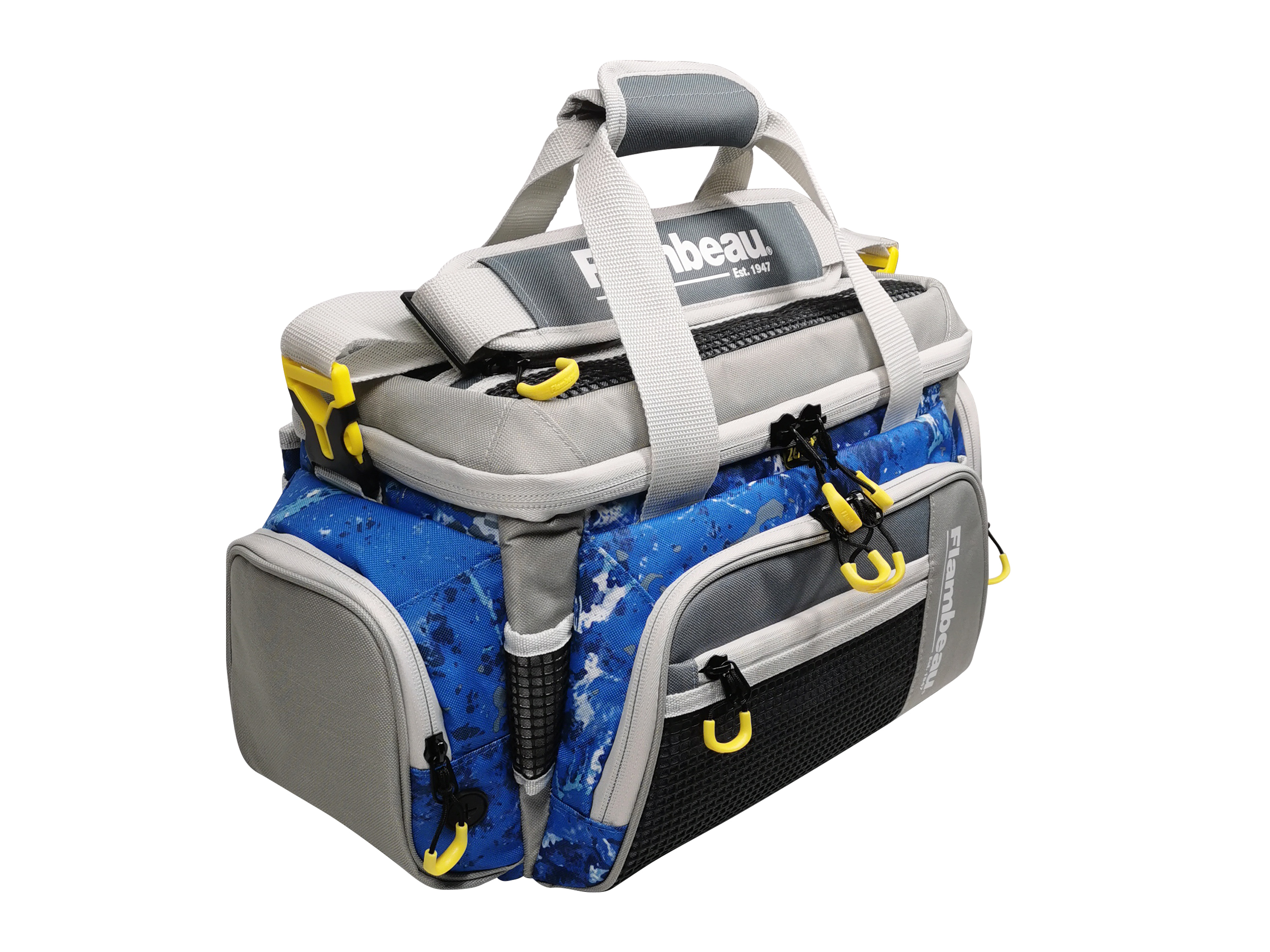 5007 Flambeau Pro Angler Tackle Bag Kinetic Blue