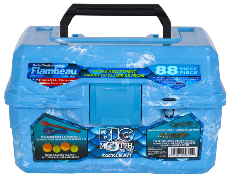  Flambeau Outdoors 355BMR Big Mouth Tackle Box 89-Piece