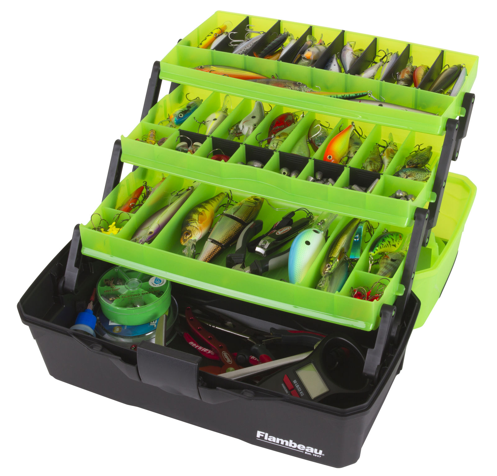 Classic 3-Tray - Frost Series Green