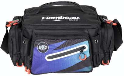 Flambeau Outdoors G400P Graphite Softside Series 400 Pink Tackle Bag,  Portable Fishing and Tackle Organizer Bag with Tuff Tainer Storage Boxes  Inside - Gray/Pink 
