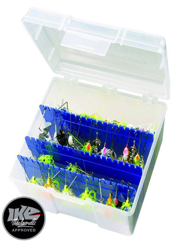 Flambeau Outdoors, 4007 Tuff Trainer, 24 Compartments, 6 Pack, Clear, 11 Inches, Fishing Tackle Box, Size: 14