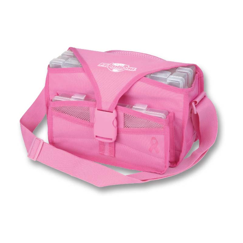 Flambeau Outdoors 6391PR 1-Tray Classic Tray Pink Ribbon Tackle Box,  Portable Tackle Storage - Pink Breast Cancer Support Edition 