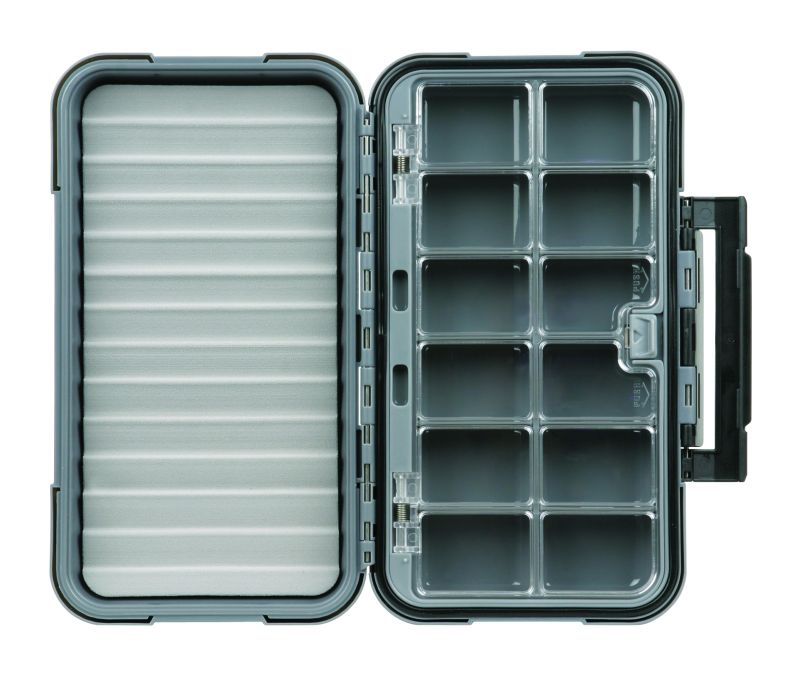 XL Blue Ribbon™ Waterproof Fly Box - Ripple Foam & (12) Compartments